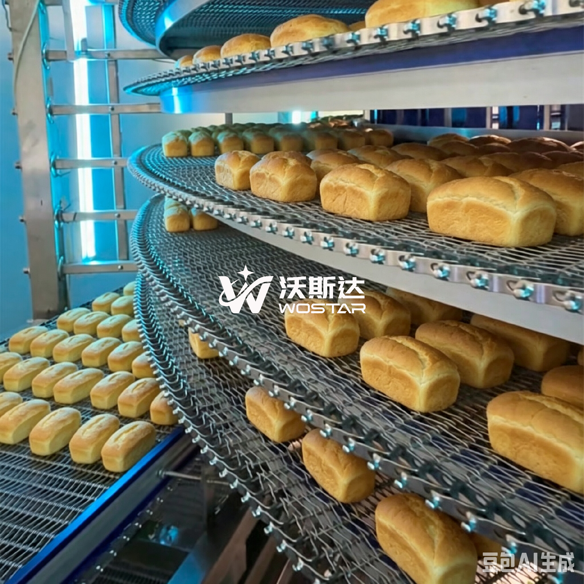 狭小面包厂房适配方案：时产 500kg 小型螺旋冷却塔占地、参数与造价全解析